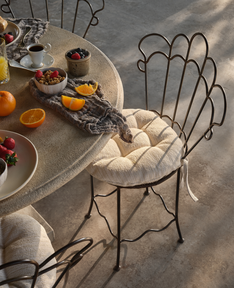 Designed Juliet Chair from India made of Hand-forged Iron