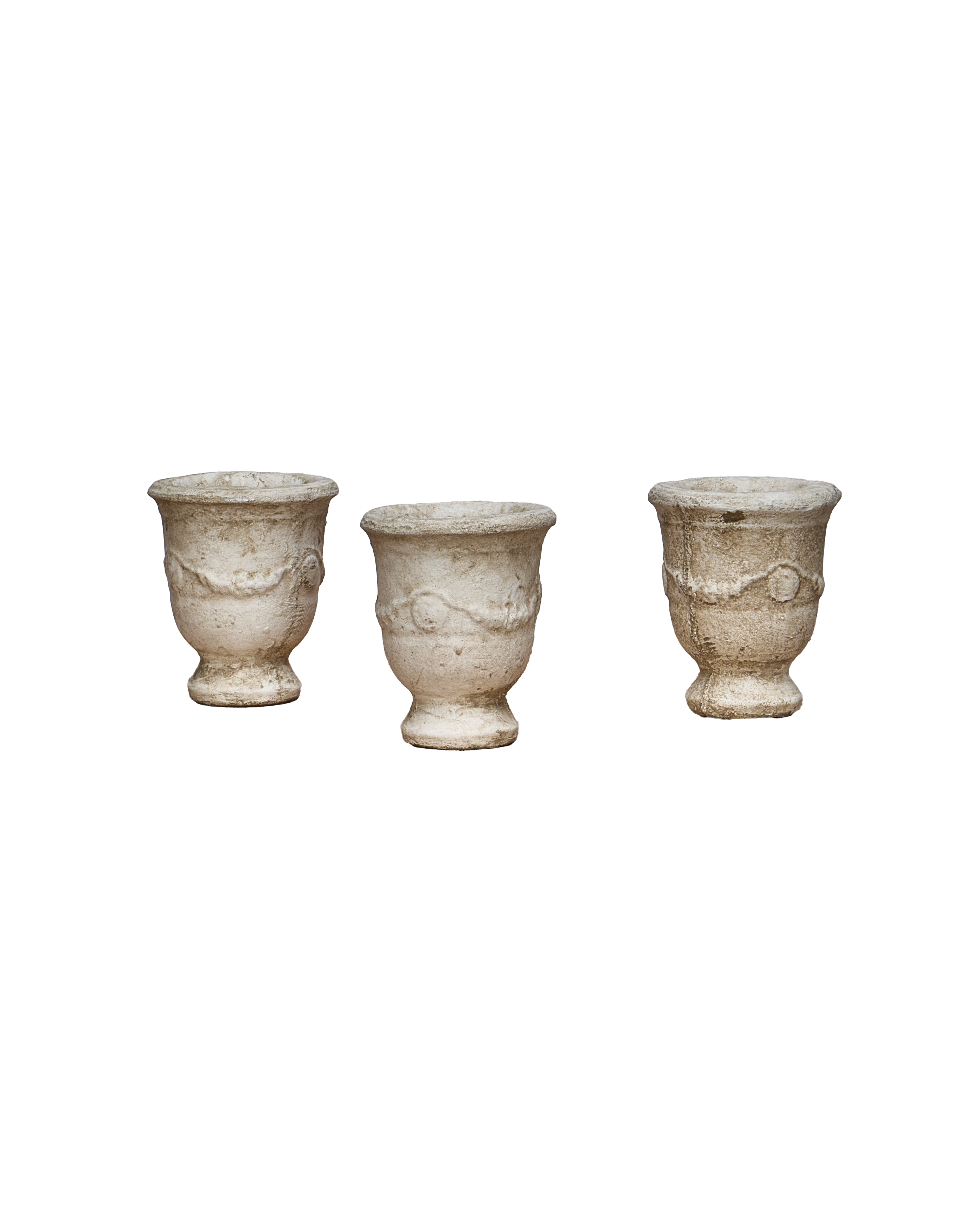 Reproduction Cast Mini Anduze Jar from Domestic made of Cement
