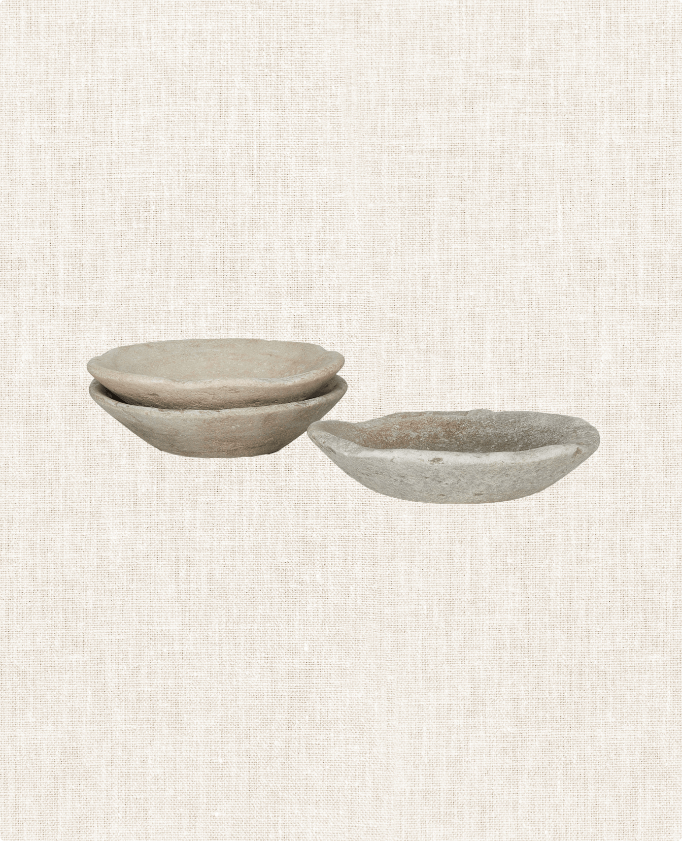 Antique Marble Bowl - Raw from India made of Marble