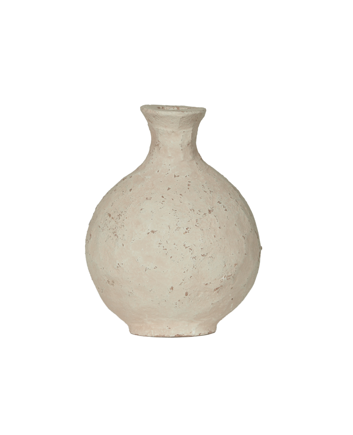 Reproduction Paper Mache Vase - Bulb from India made of Paper Mache