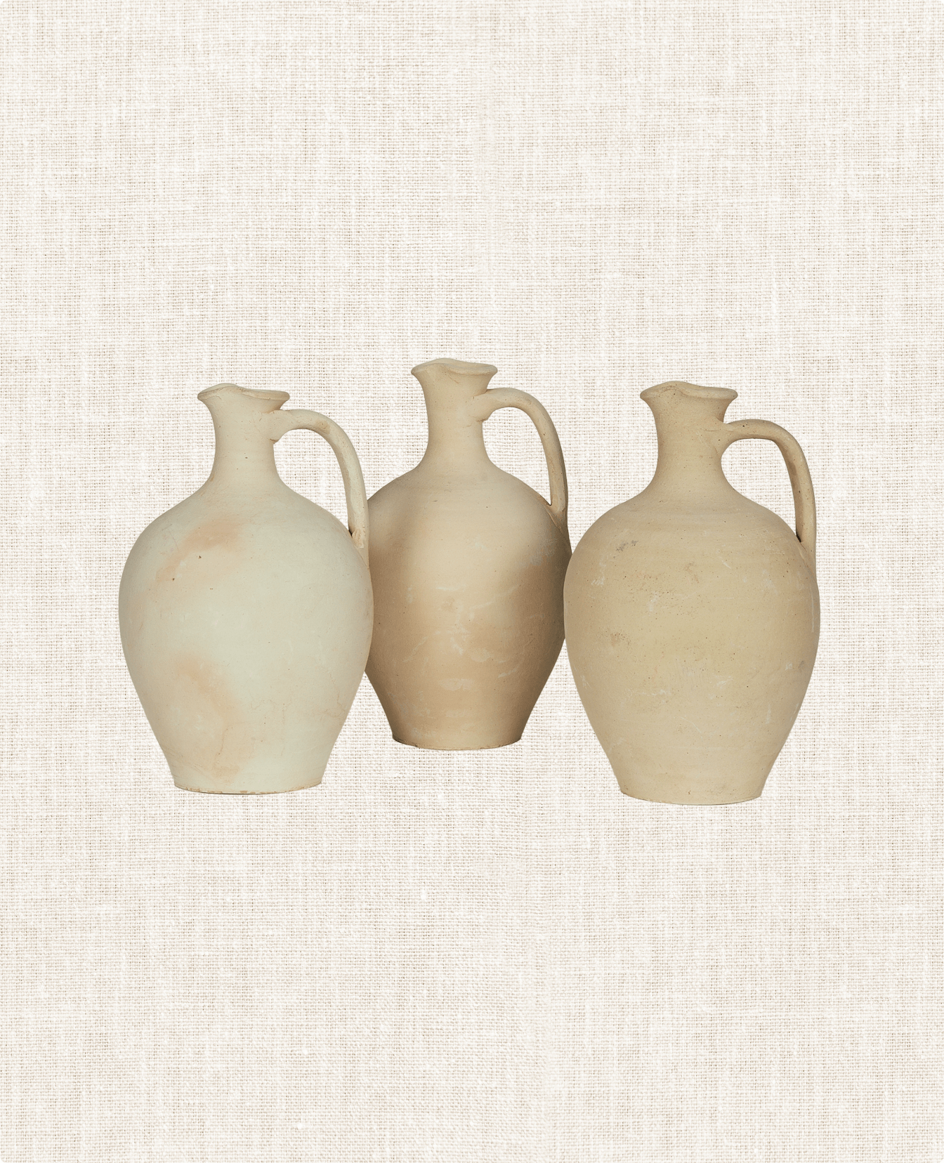 Deadstock Pinch Neck Vase from Turkey made of Ceramic