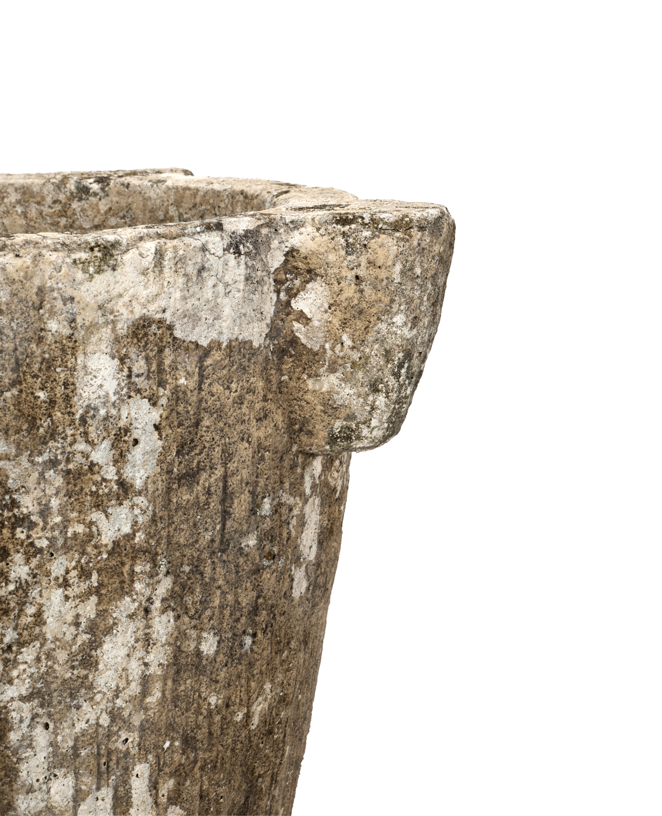 Stone Mortar Planter