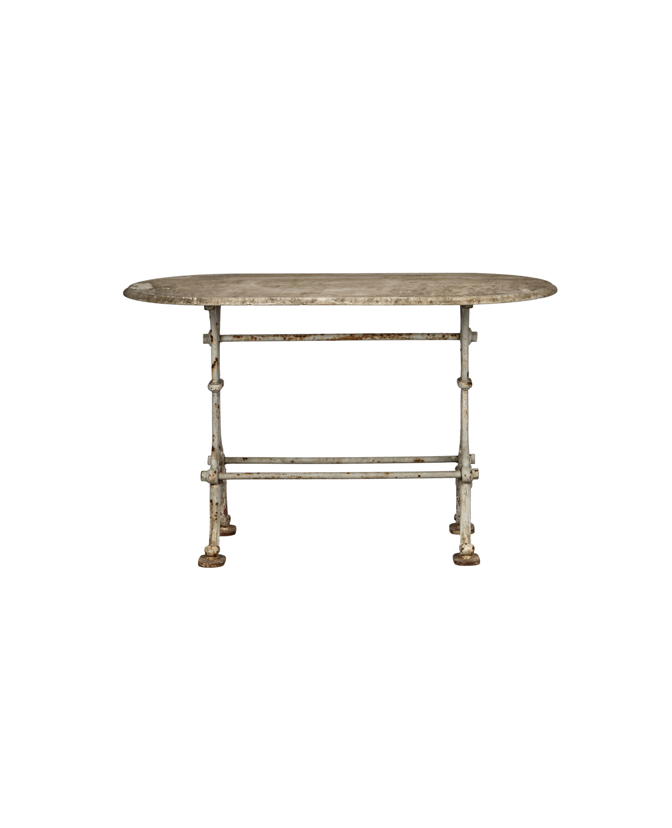 Marble Bistro Table - Oval