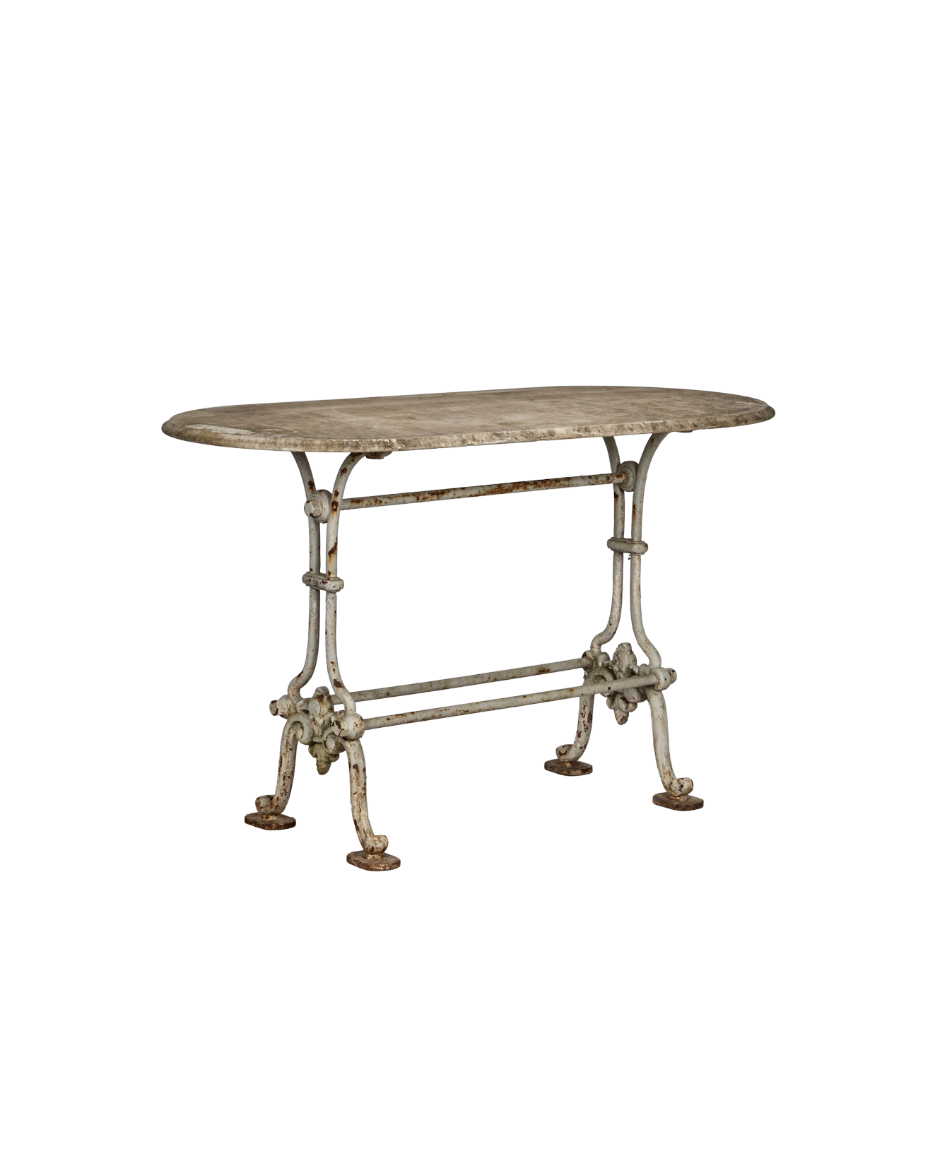 Marble Bistro Table - Oval