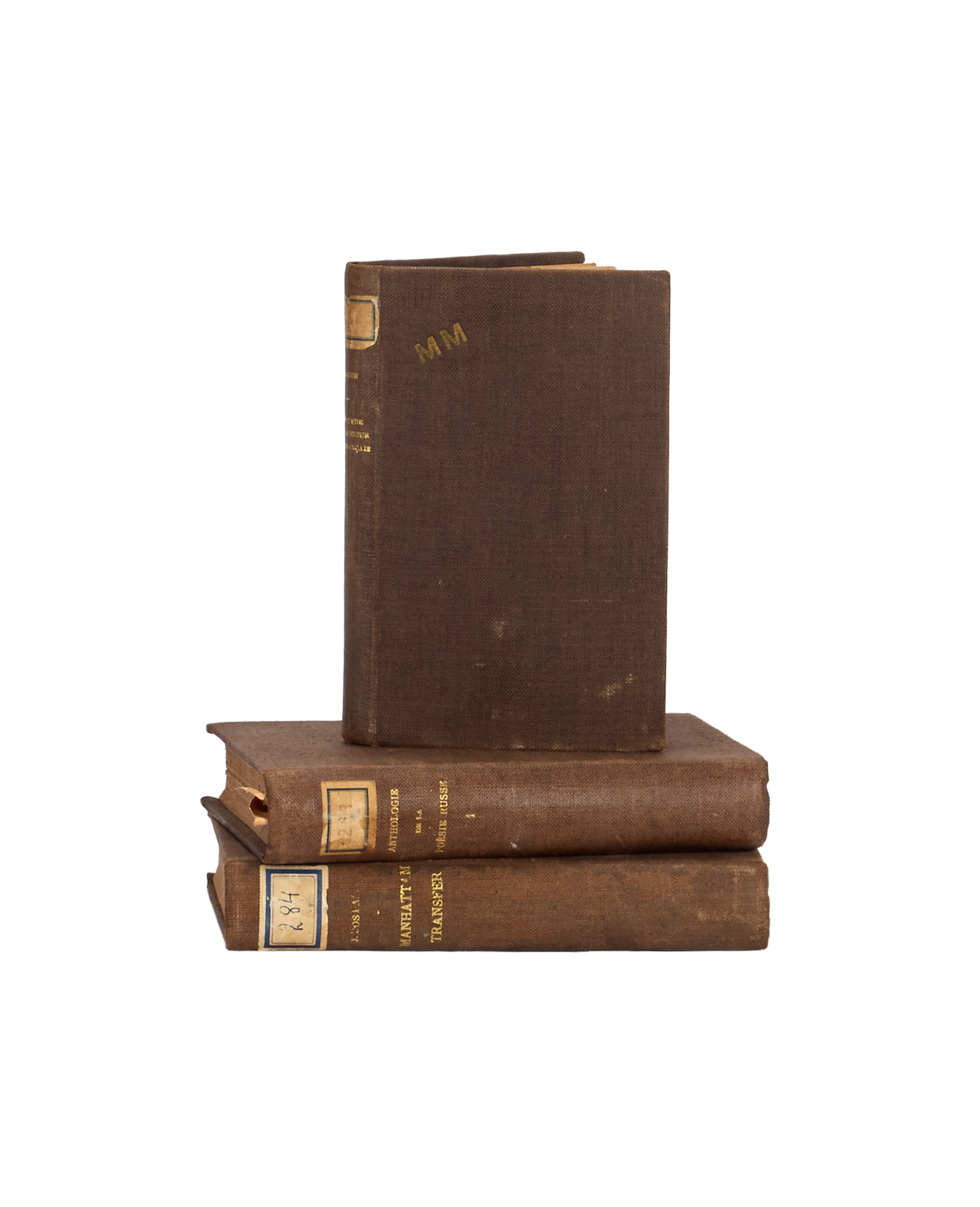 French Book - Brown Monagram