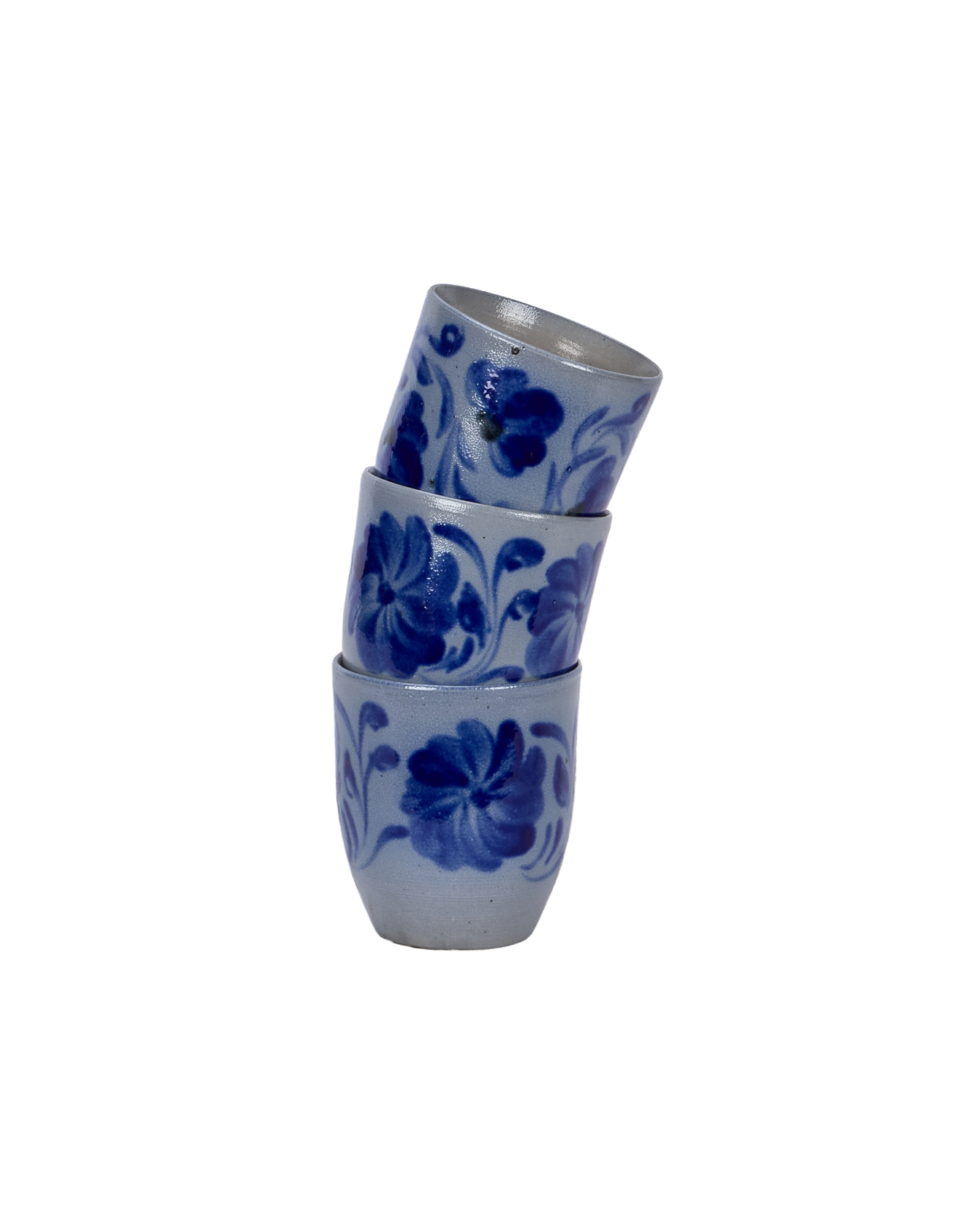 Coffee Cup - Blue Alsace Glaze