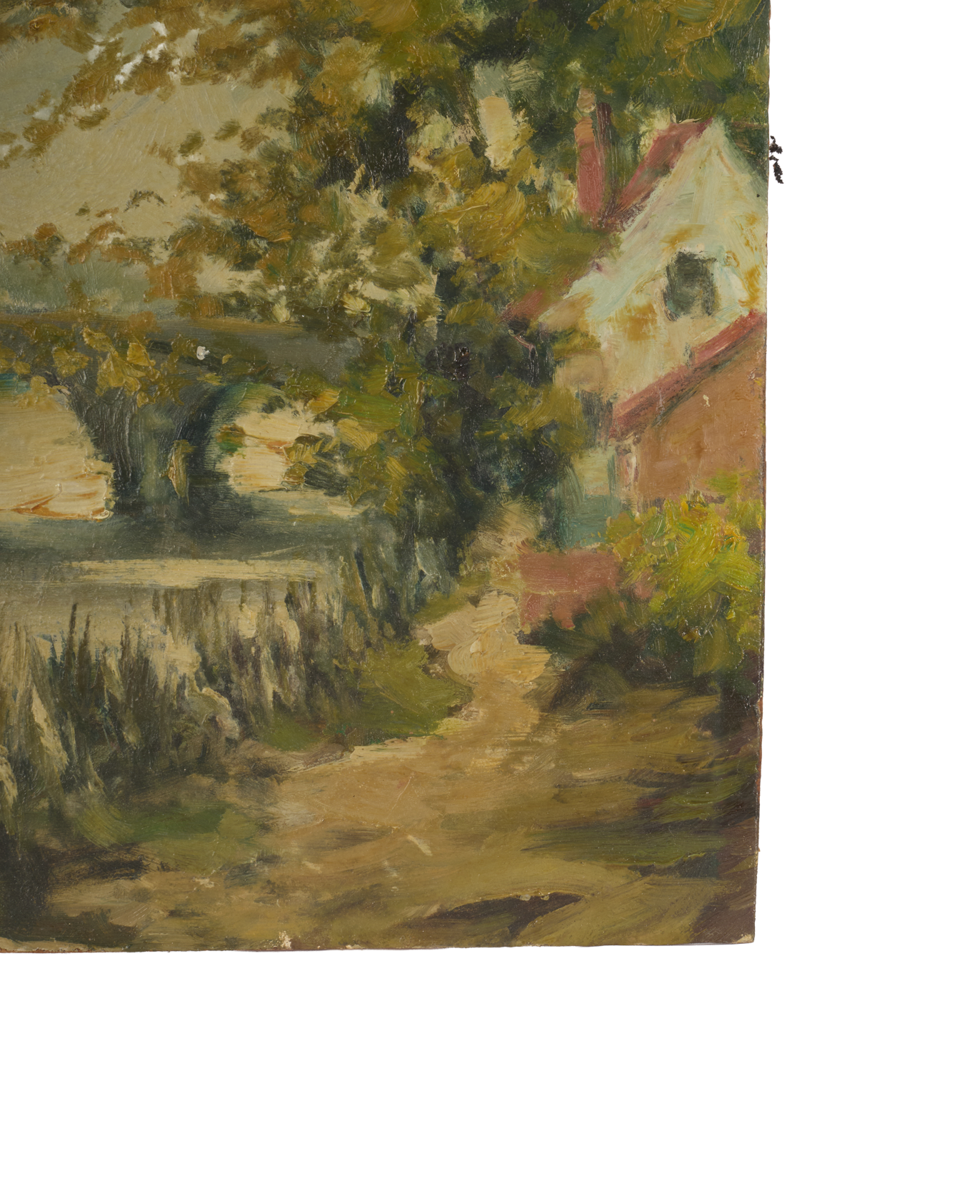 Landscape Painting - Bridge Over Water
