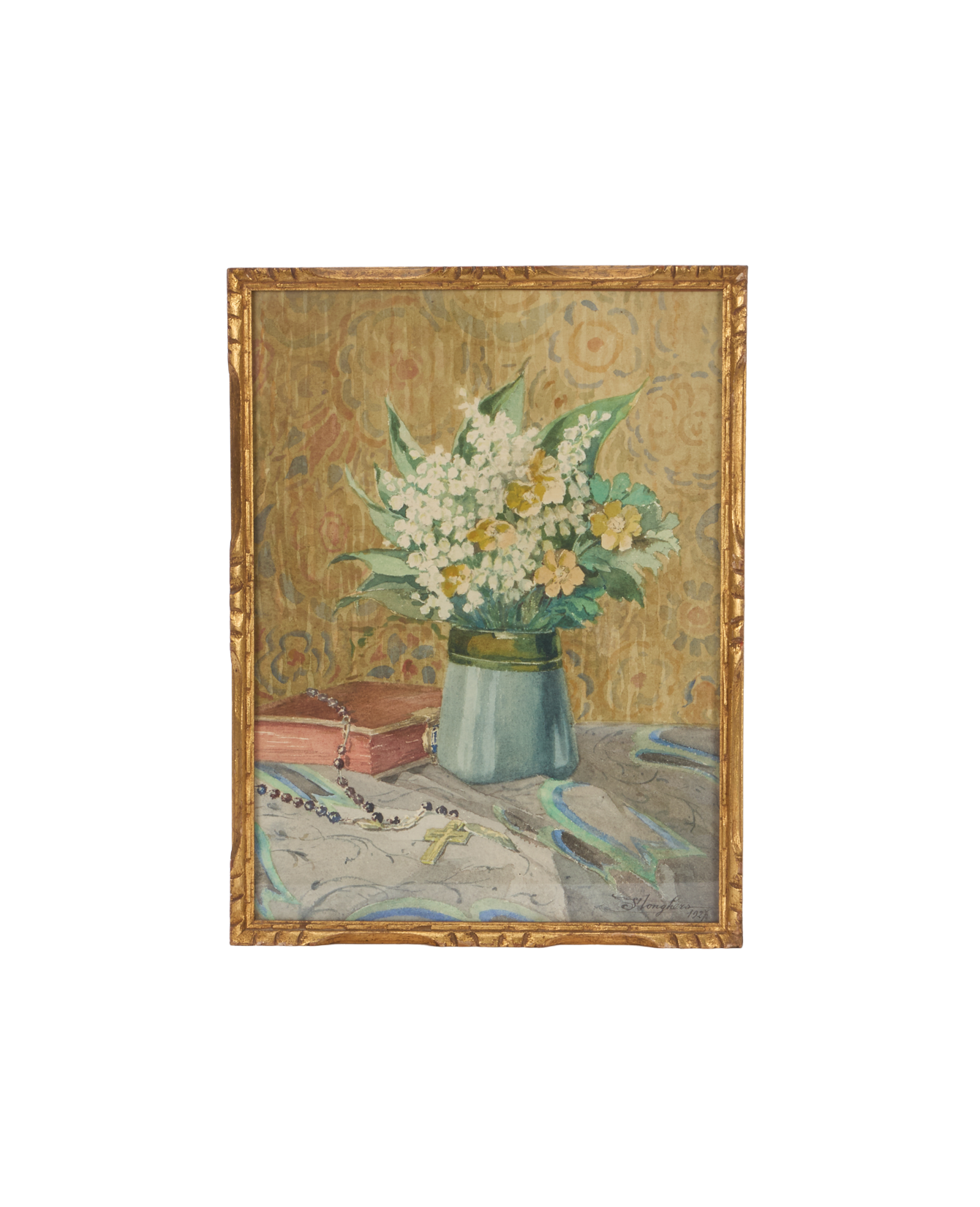 Flower Painting - The Rosary