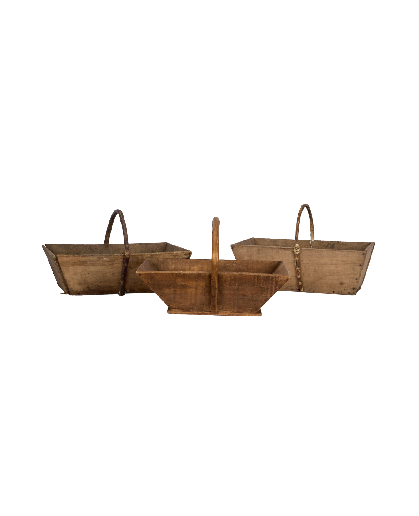 Wooden Harvest Basket