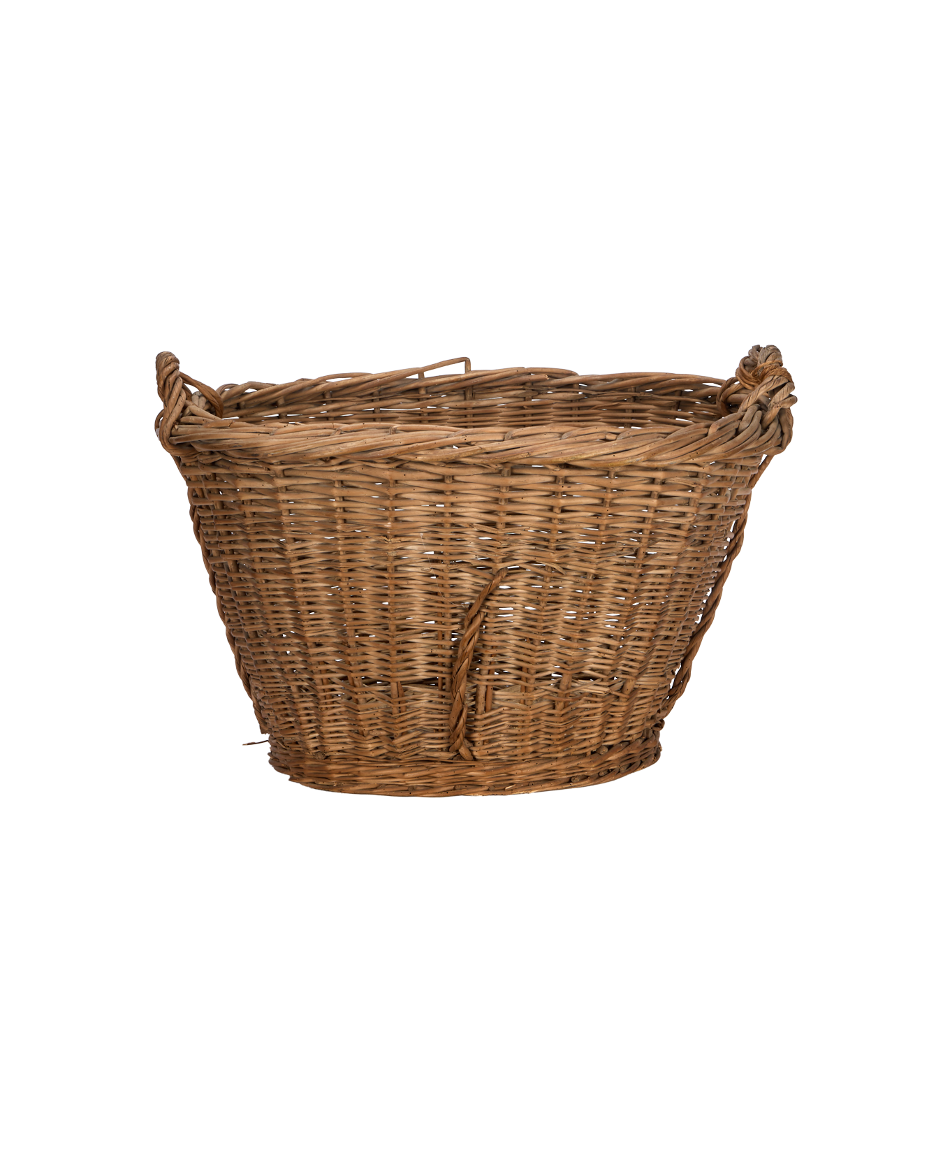 French Laundry Basket - Round