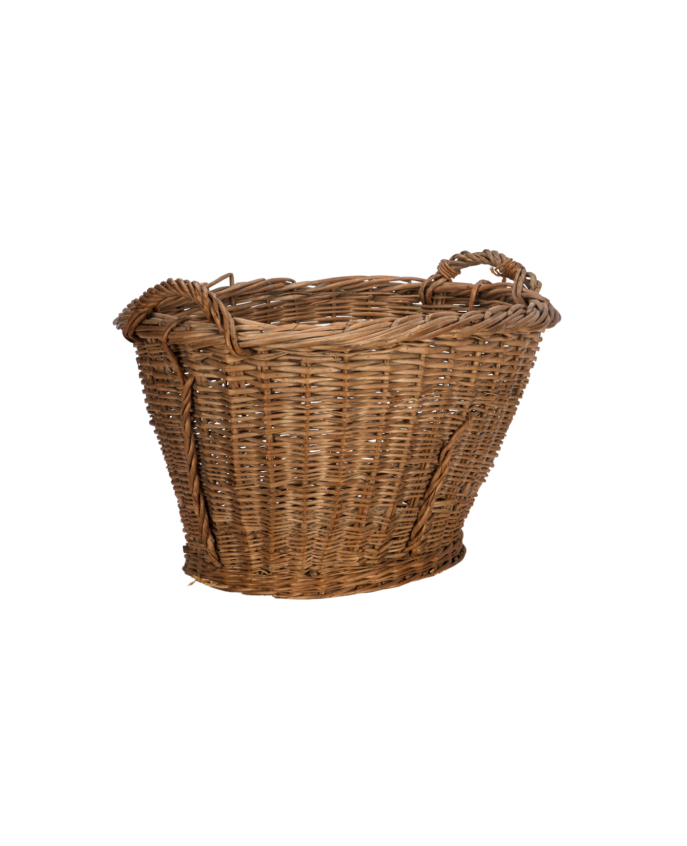 French Laundry Basket - Round
