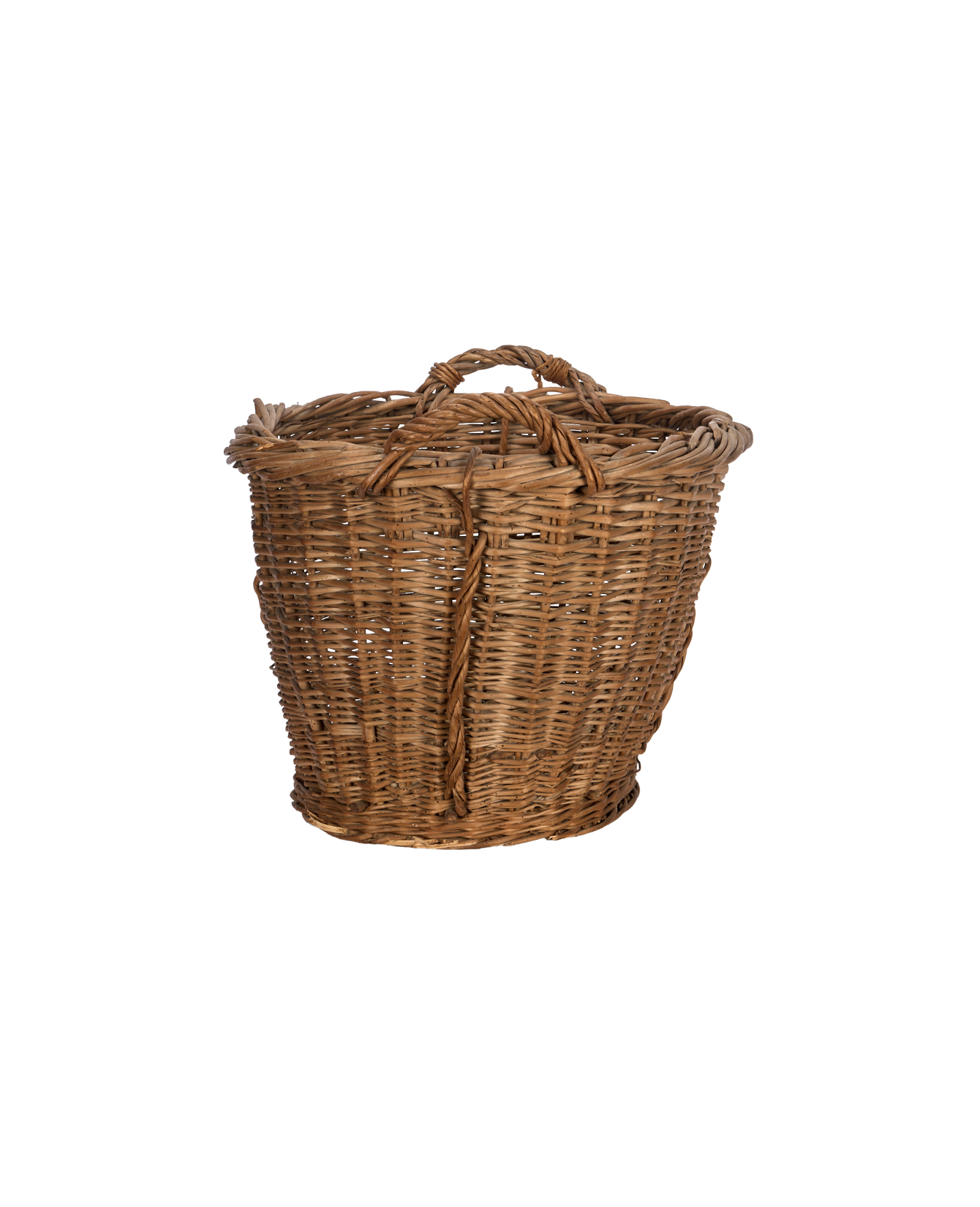 French Laundry Basket - Round
