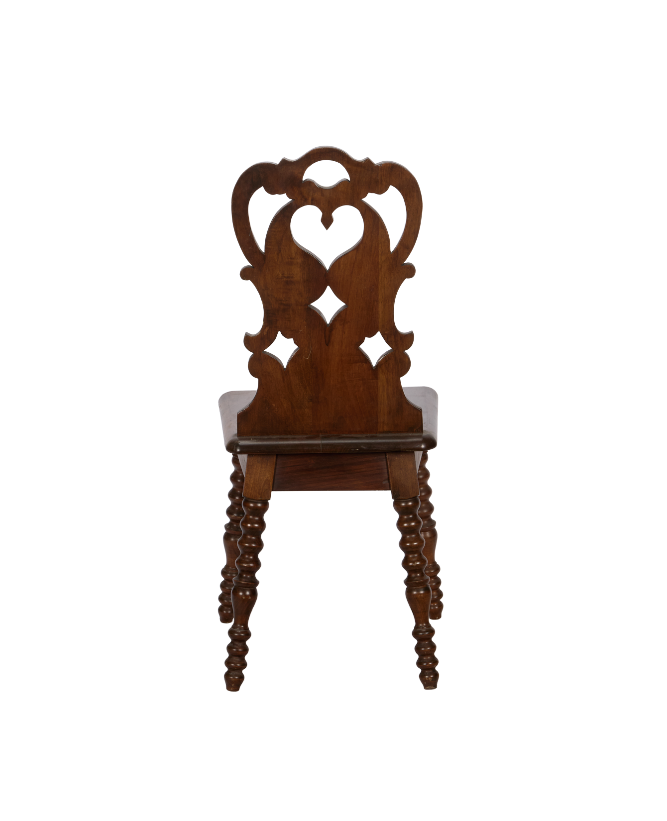Vintage Ornamental Chair from France made of Wood
