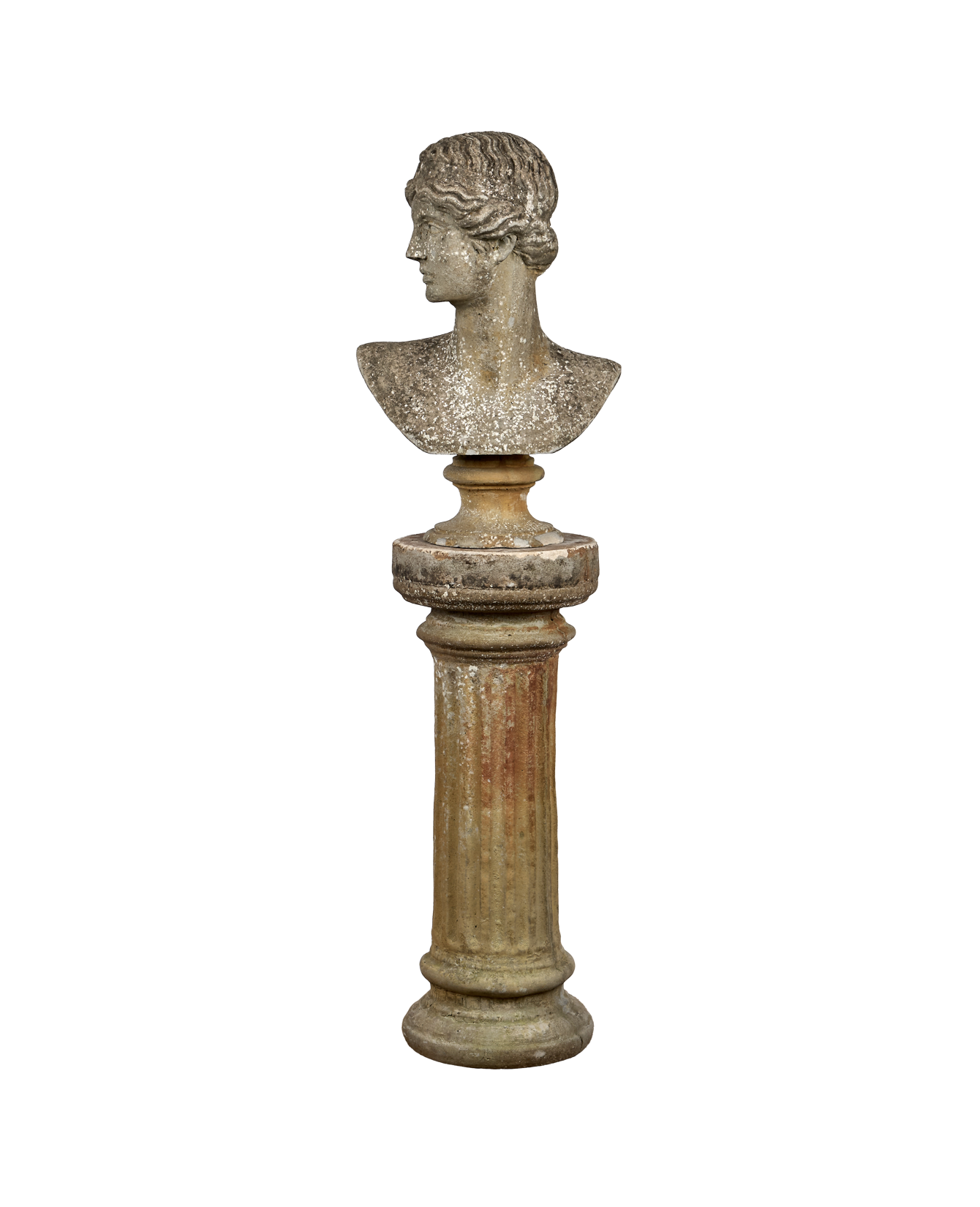 Lady Statue on Column