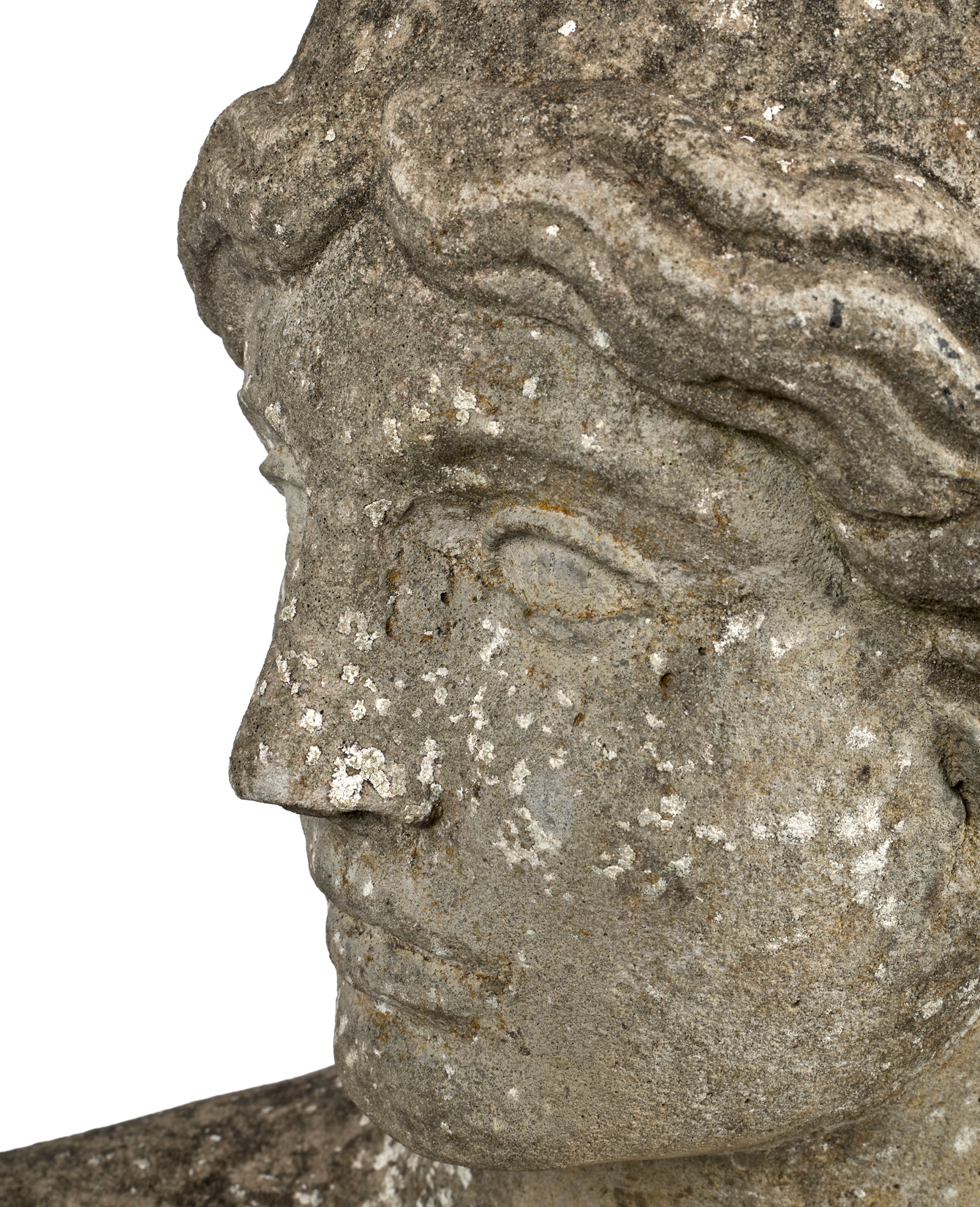 Lady Statue on Column