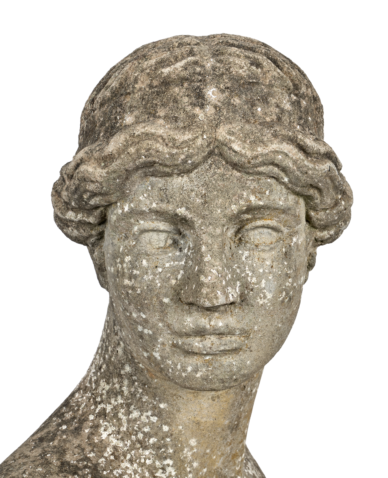 Lady Statue on Column