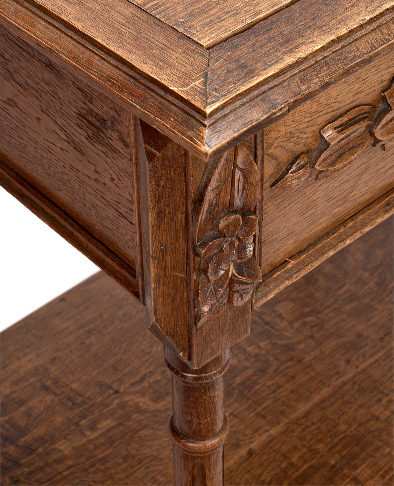 Carved Side Table