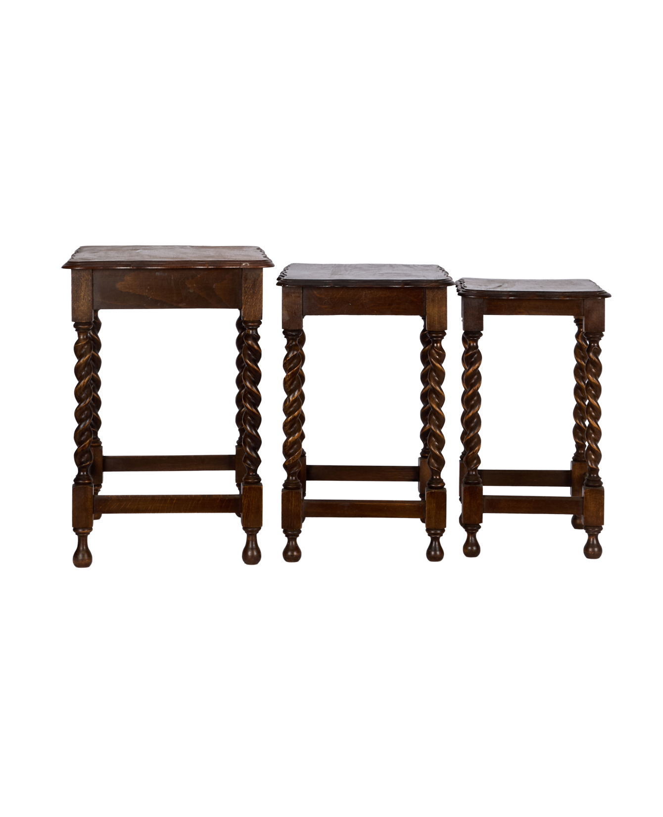 Twisty Leg Nesting Tables