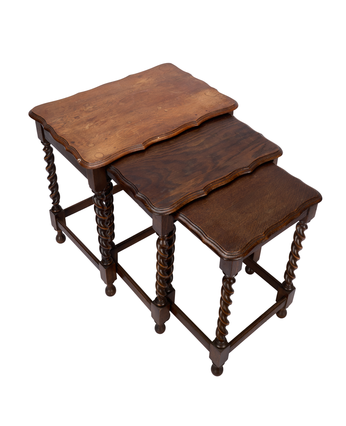 Twisty Leg Nesting Tables