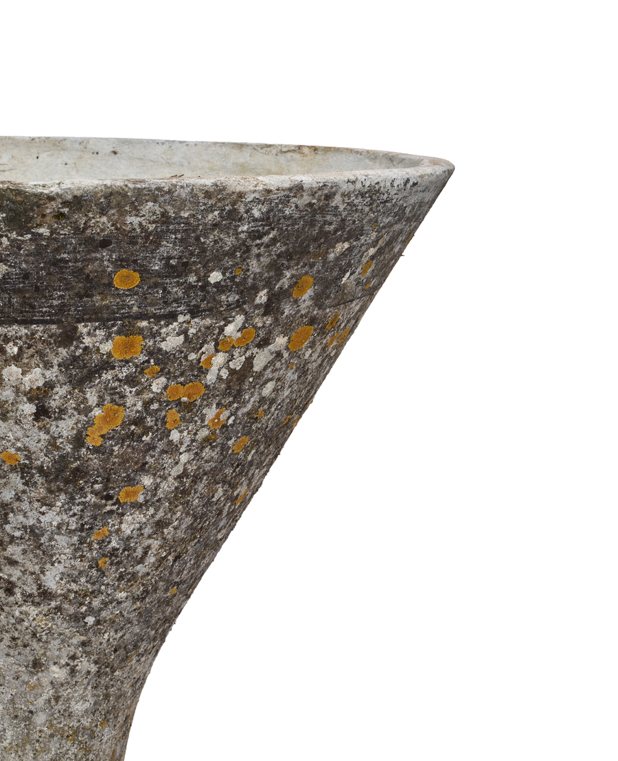 Vintage Willy Guhl Planter - Diablo from Switzerland made of Cement