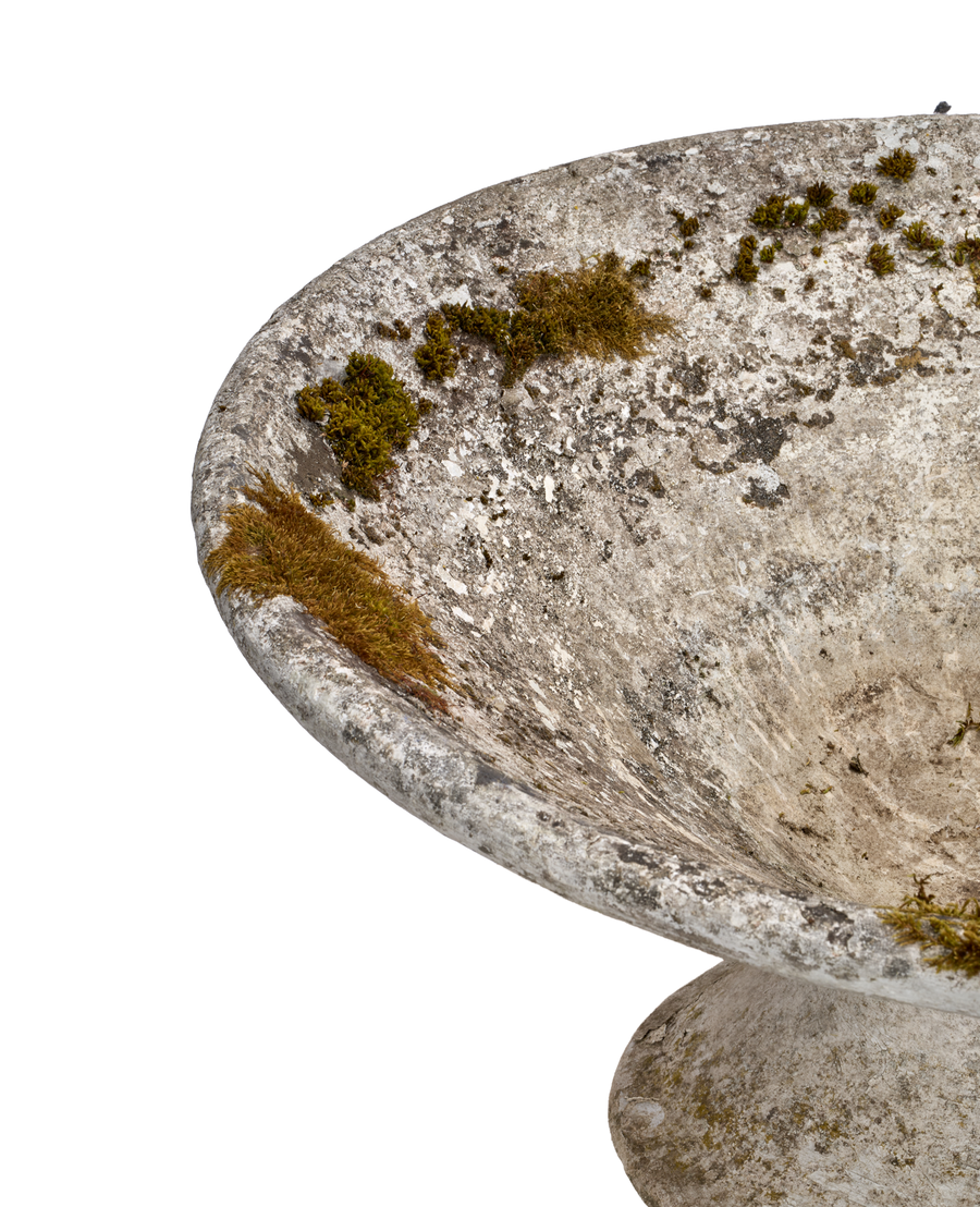 Vintage Willy Guhl Planter - Soucoupe from Switzerland made of Cement