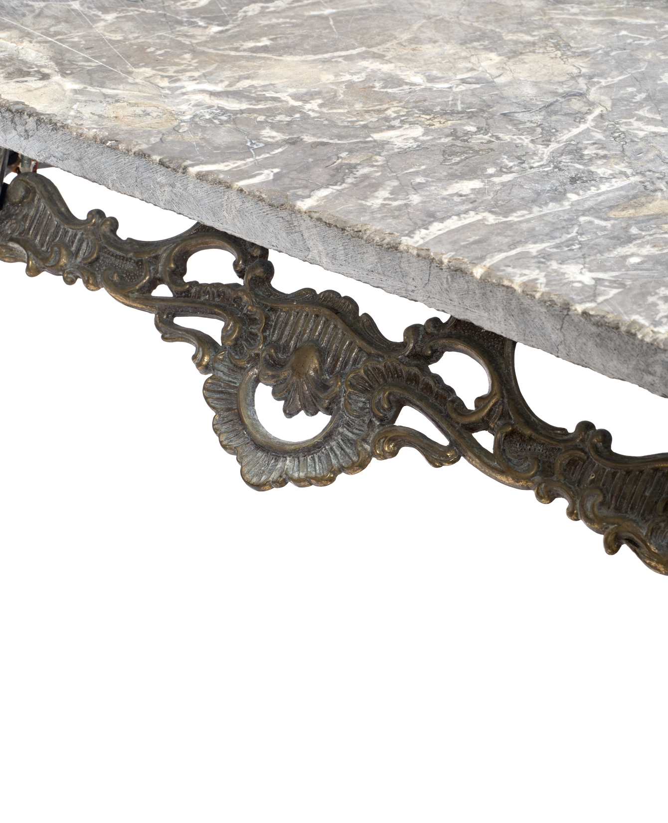 Triangle Marble Display Table
