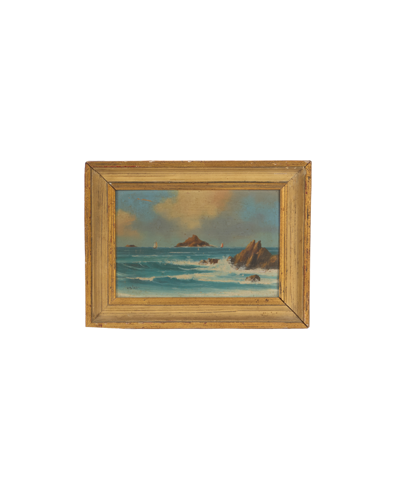 Landscape Painting - Lislet La Voile