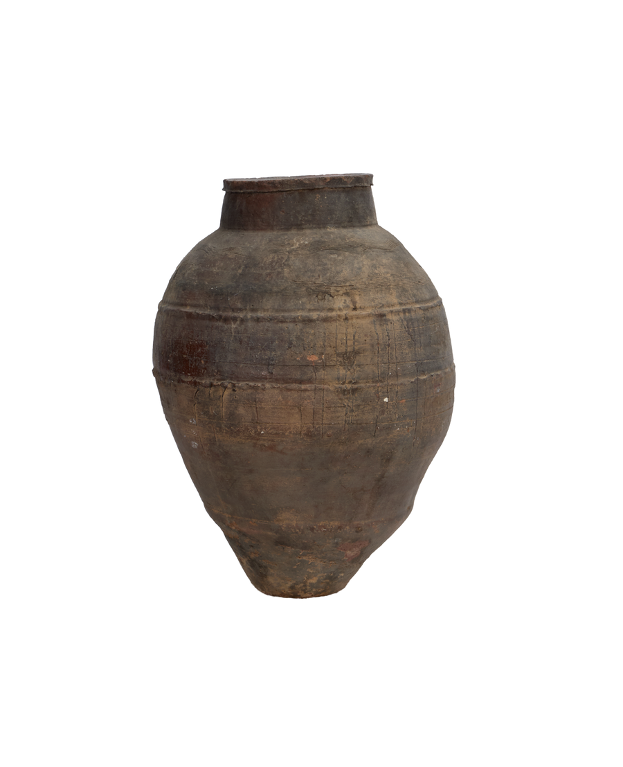 Vintage Olive Jar from Turkey made of Ceramic