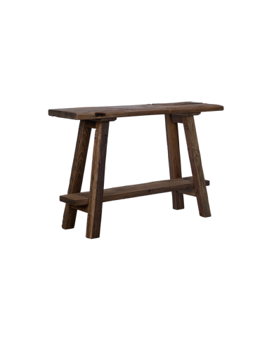 Designed Chestnut Wood Console from Turkey made of Wood