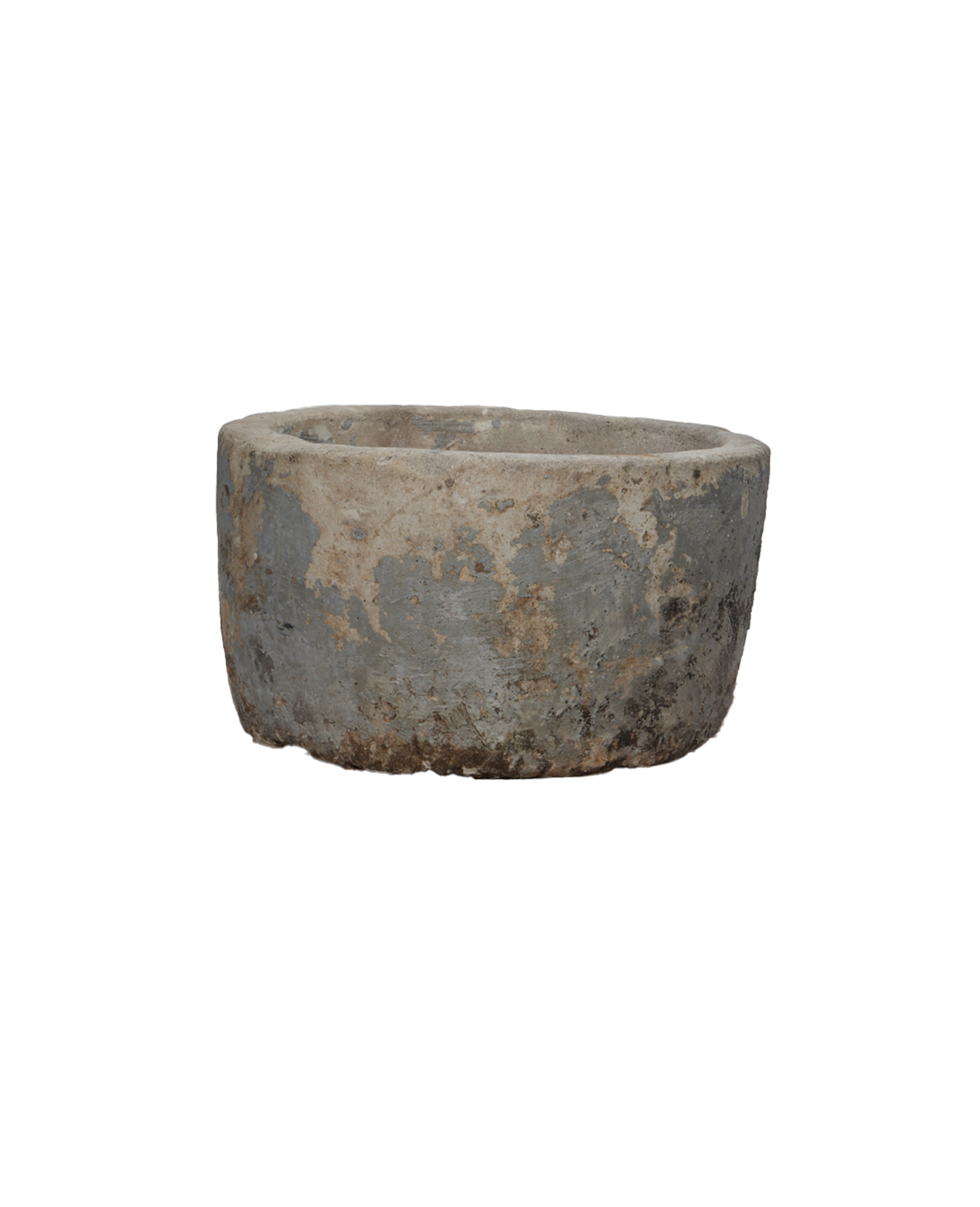 Vintage Limestone Trough - Round from Indonesia - Planters, Fountains, & Water Features