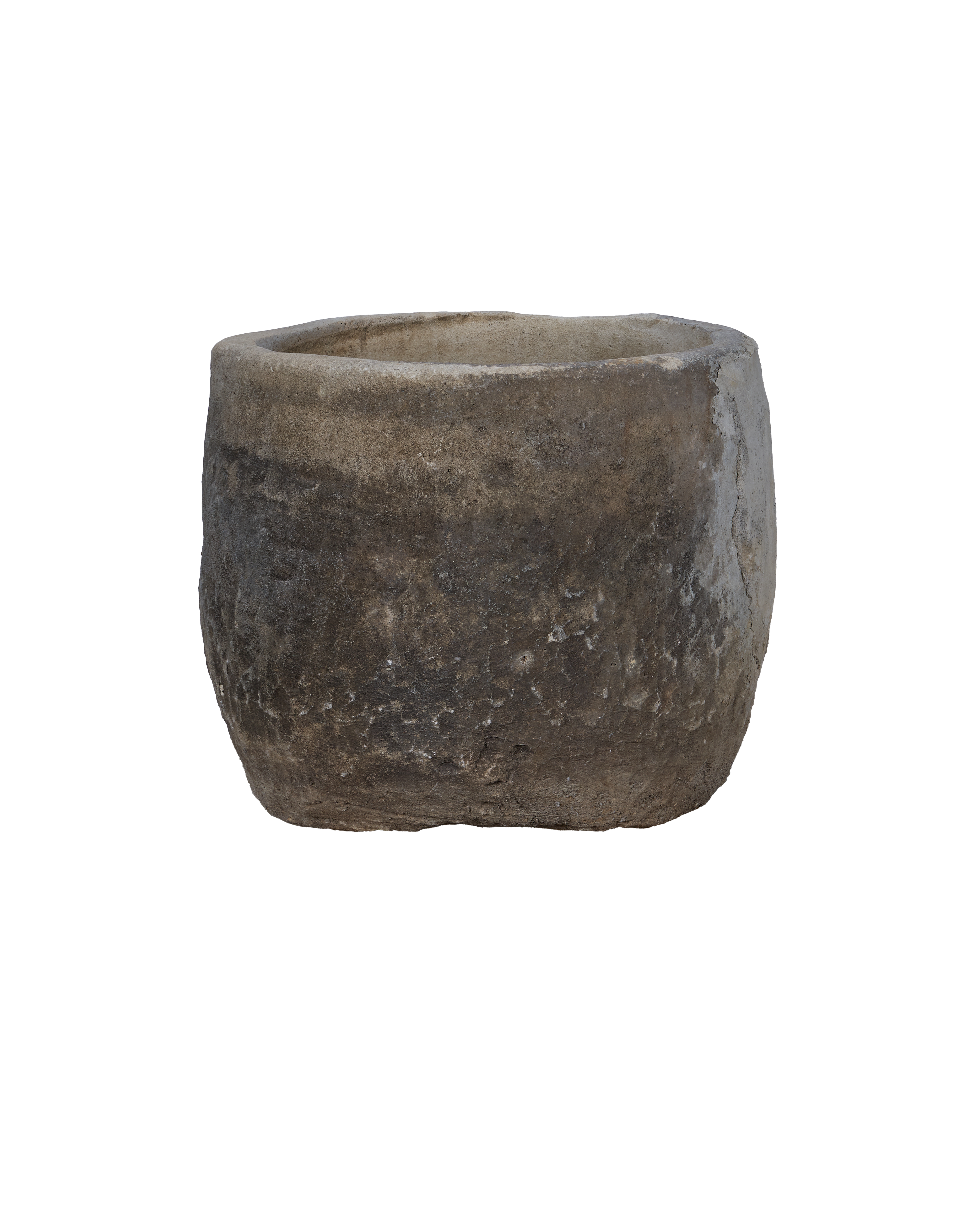 Vintage Limestone Trough - Round from Indonesia - Planters, Fountains, & Water Features