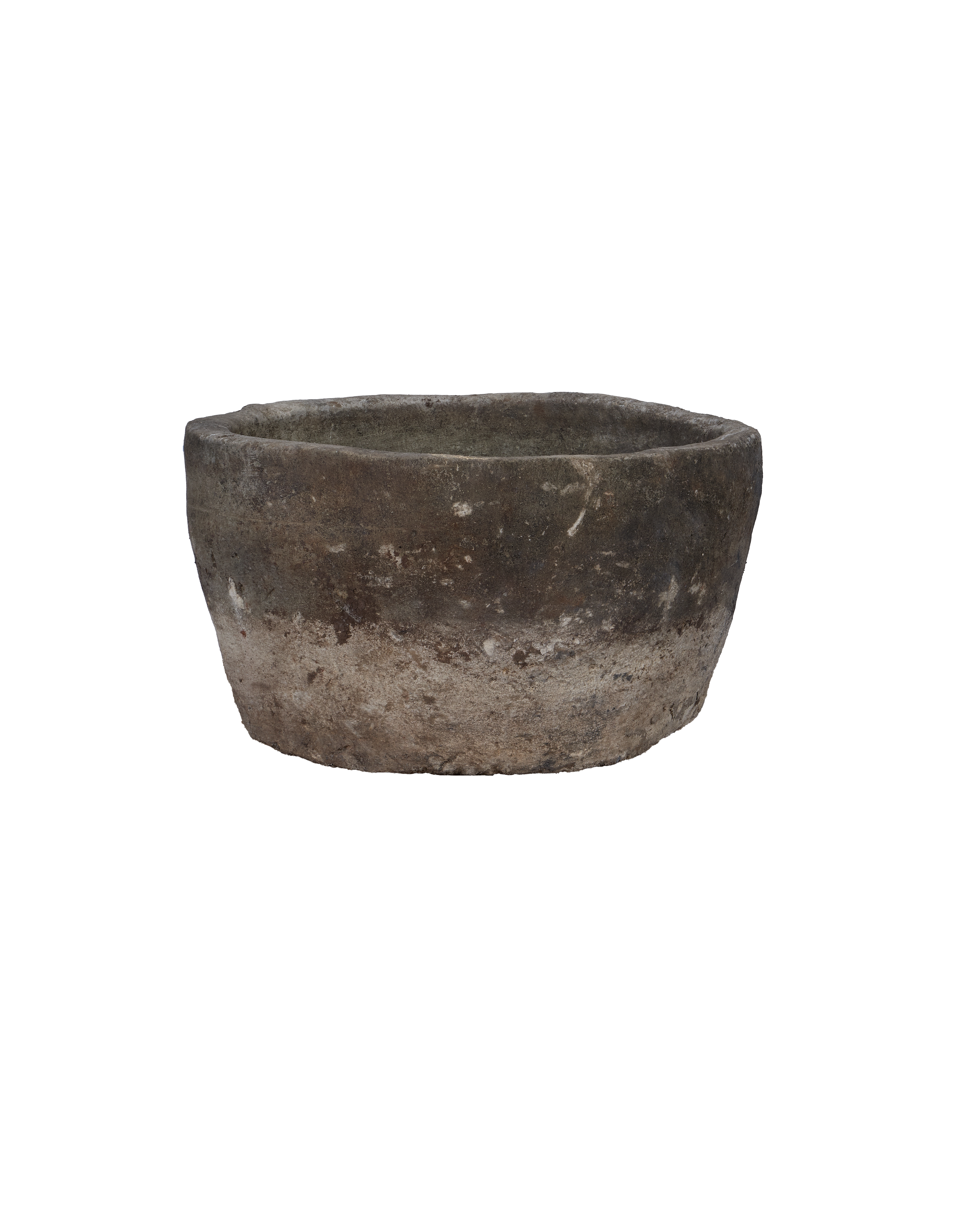 Vintage Limestone Trough - Round from Indonesia - Planters, Fountains, & Water Features