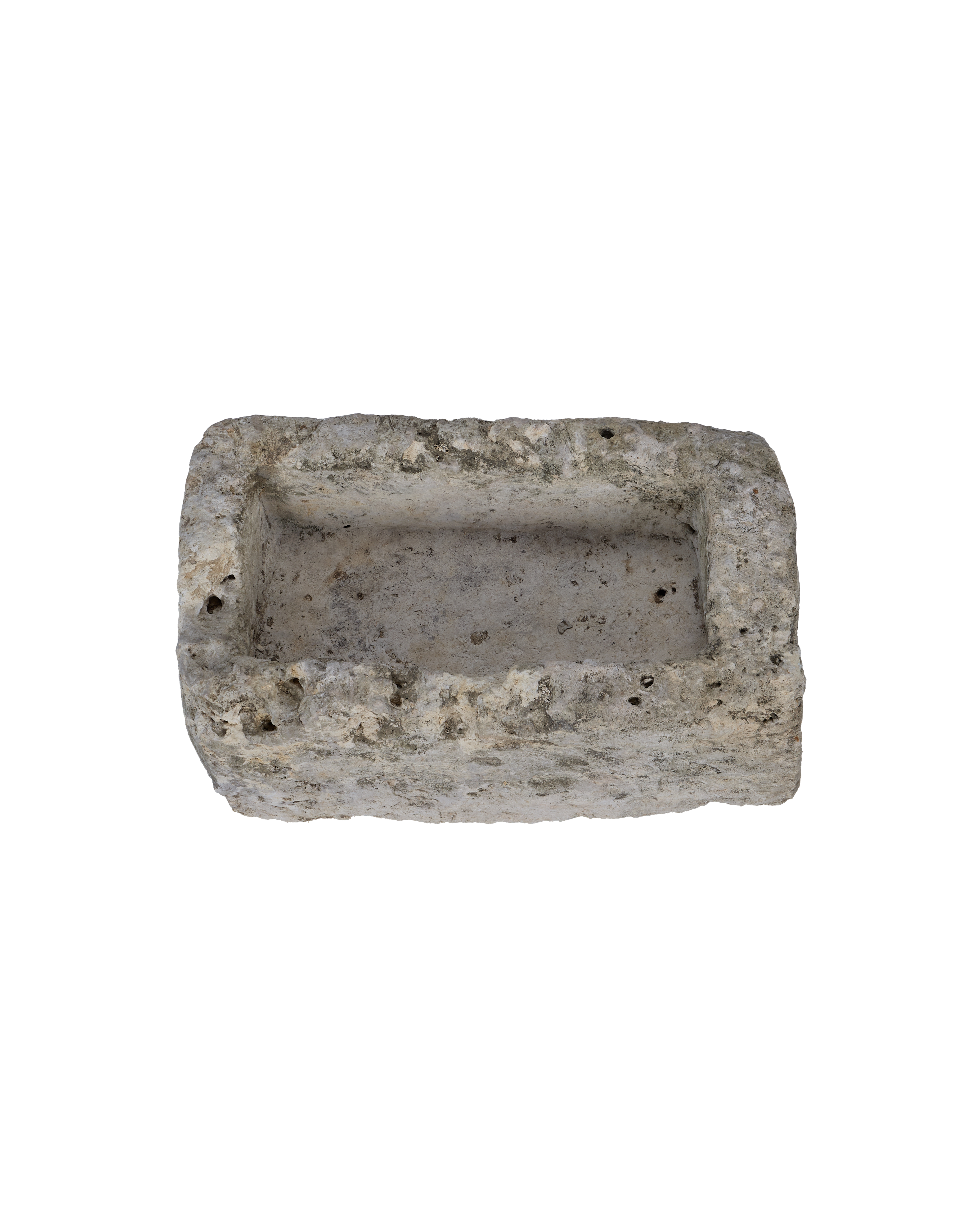 Vintage Limestone Trough - Rectangle from Indonesia - Planters, Fountains, & Water Features