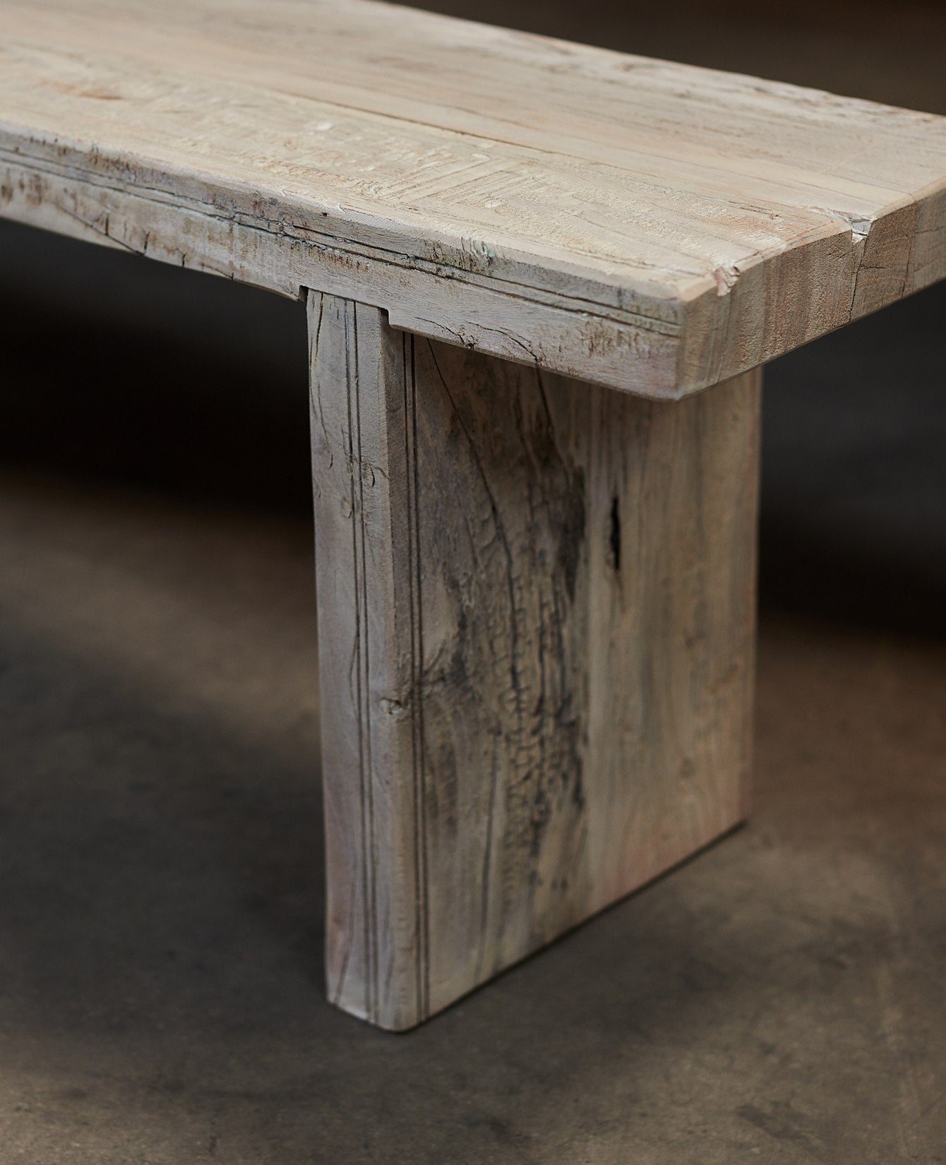 Reclaimed Teak Bench from India made of Wood