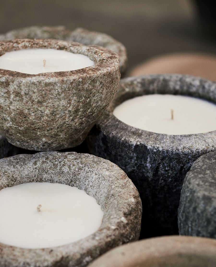 Designed The Atelier Candle - Stone from China made of Stone