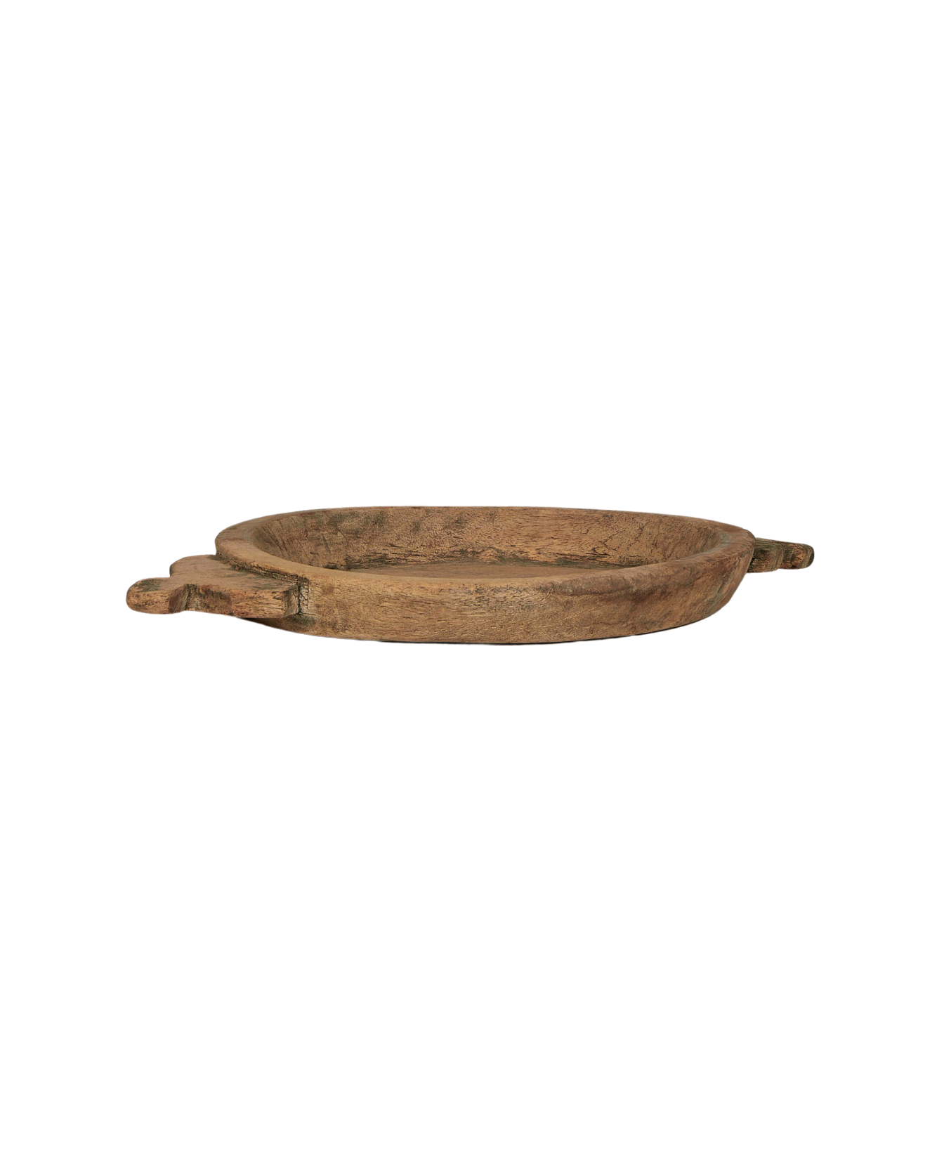 Vintage Parat Tray - Natural from India made of Wood