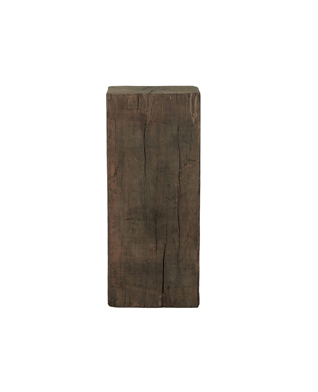 Vintage Wood Pedestal - Rectangle Assorted from India made of Wood