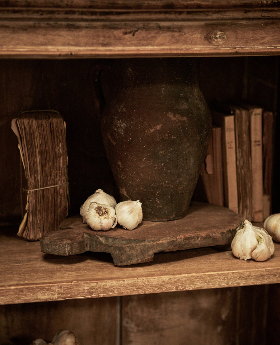 Vintage Wood Riser - Natural from India made of Wood