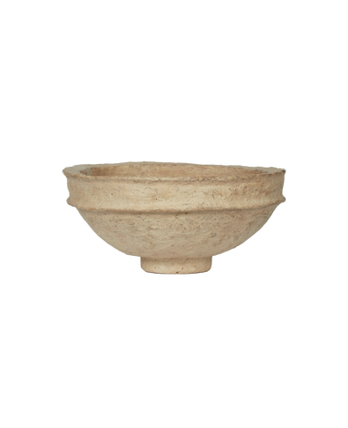 Vintage Paper Mache Bowl from India made of Paper Mache