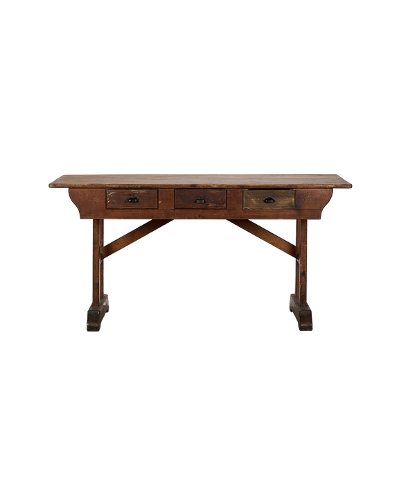 6 Drawer Farm Table