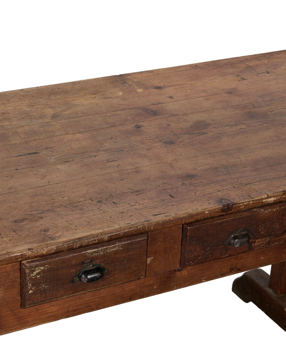 6 Drawer Farm Table