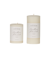 Classic Beeswax Pillar Candle - Ivory