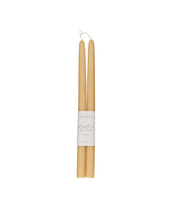 Drippy Beeswax Taper Candle - Natural