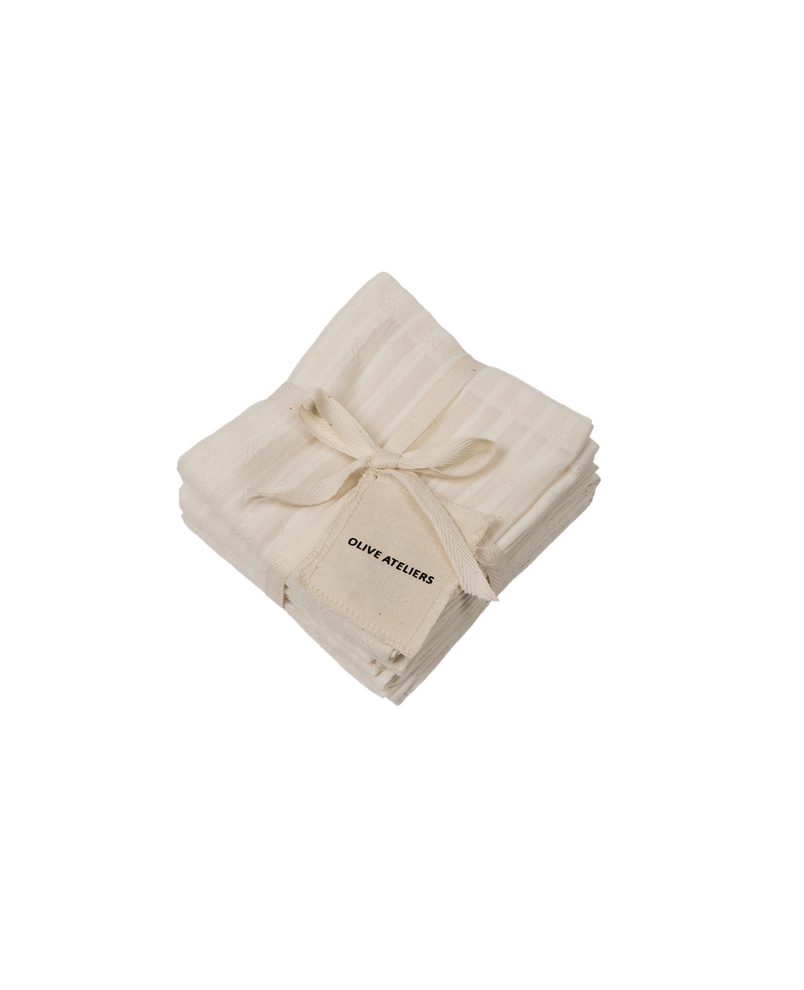 Cotton Dobby Napkin Set