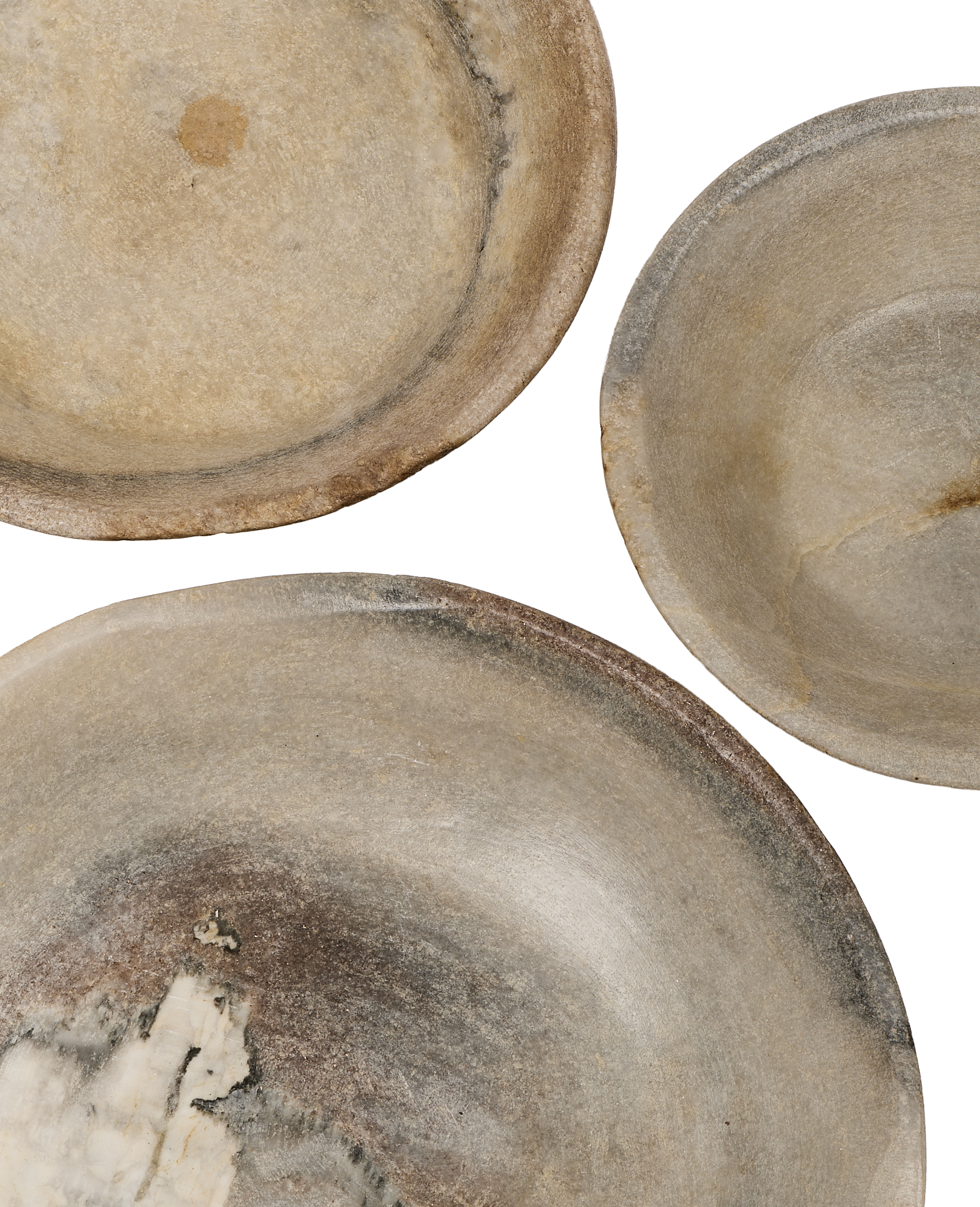 Carved Marble Bowl - Light