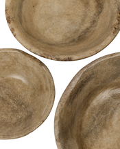 Carved Marble Bowl - Medium