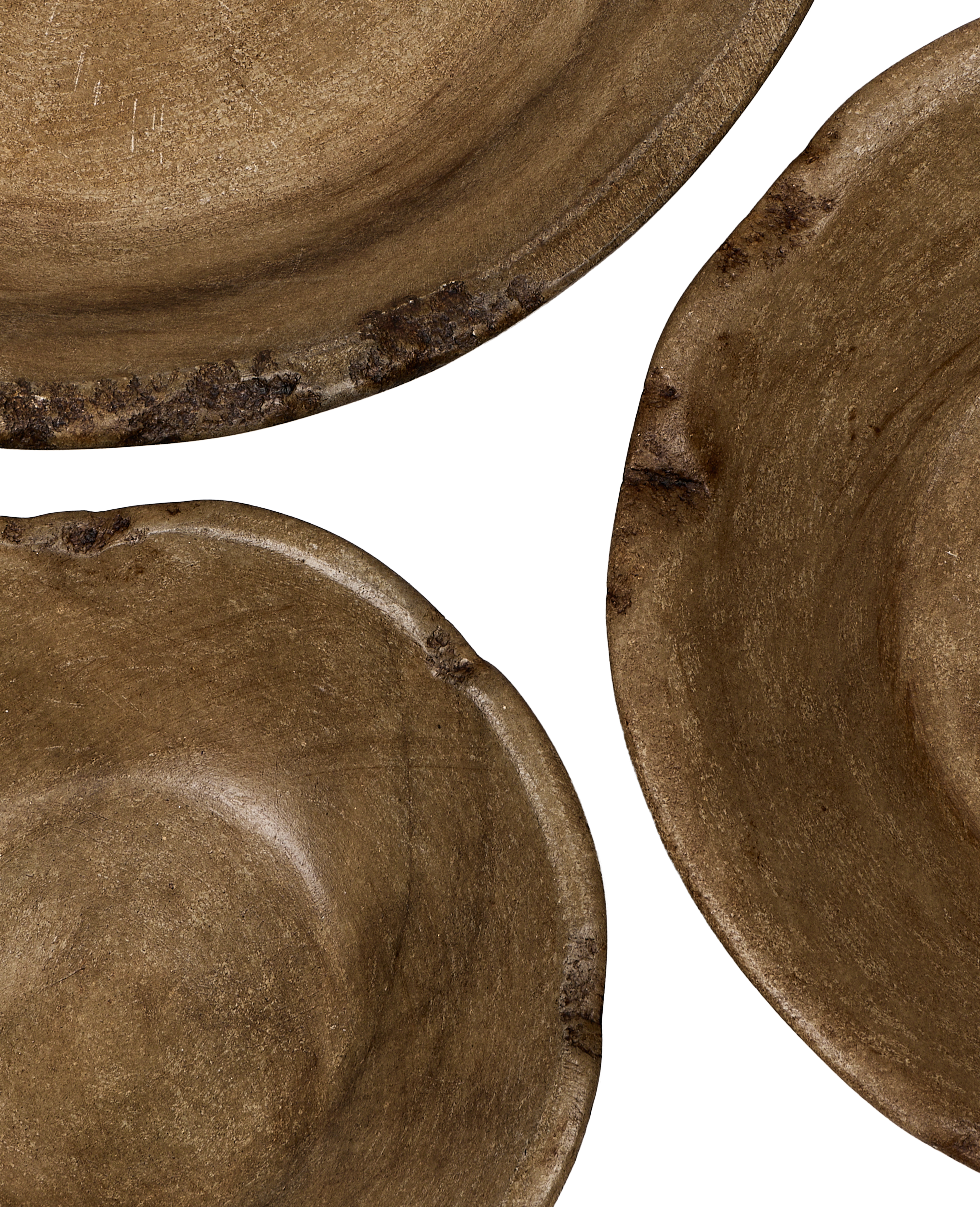 Carved Marble Bowl - Dark