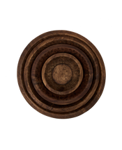 Carved Wood Bowl - Natural