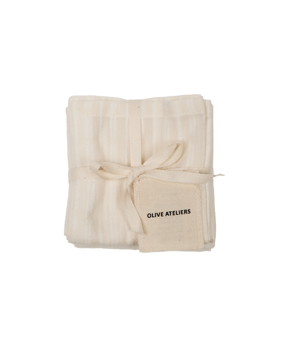 Cotton Dobby Napkin Set