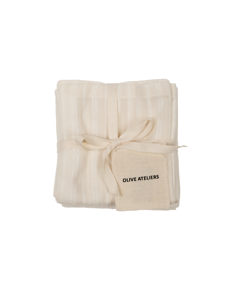 Cotton Dobby Napkin Set